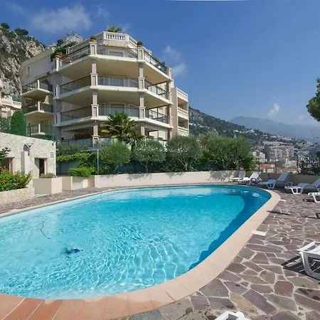 Magnificent Flat In With Swimming Pool Lägenhet Cap-d'Ail